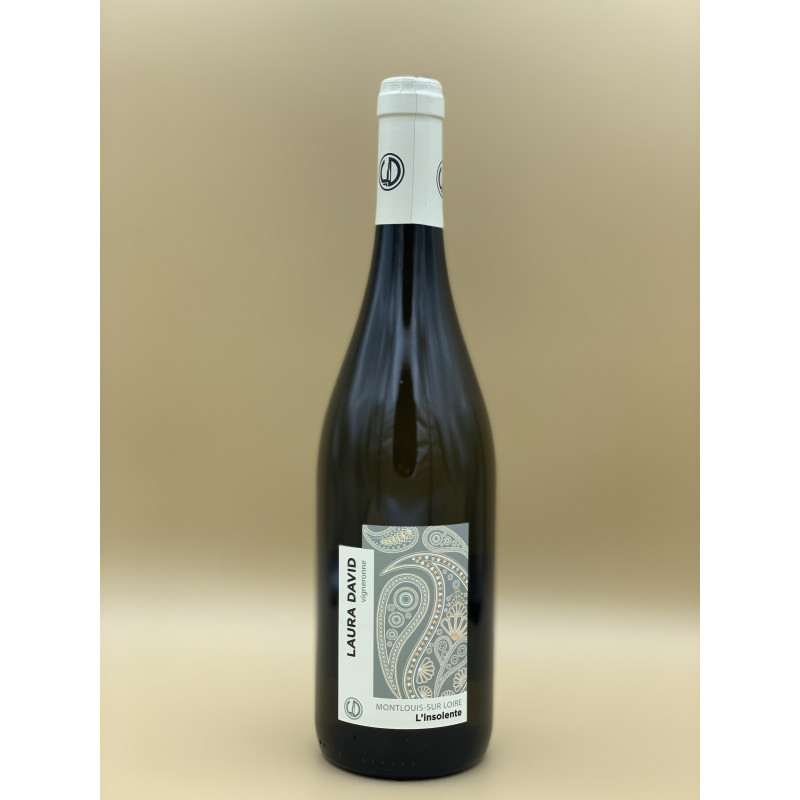 AOC Montlouis-Sur-Loire Domaine Laura David "L'insolente" Blanc 2020 75cl AOC Montlouis-Sur-Loire Domaine Laura David "L'insolente" Blanc 2020 75cl