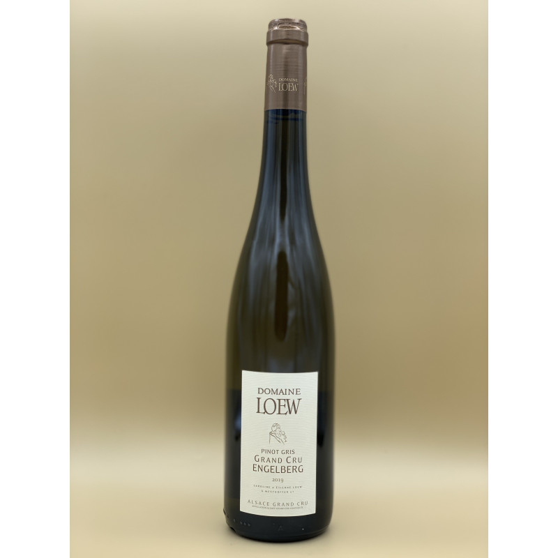 AOC Alsace Grand Cru Domaine Loew "Pinot Gris Grand Cru Engelberg" Blanc 2019 75cl