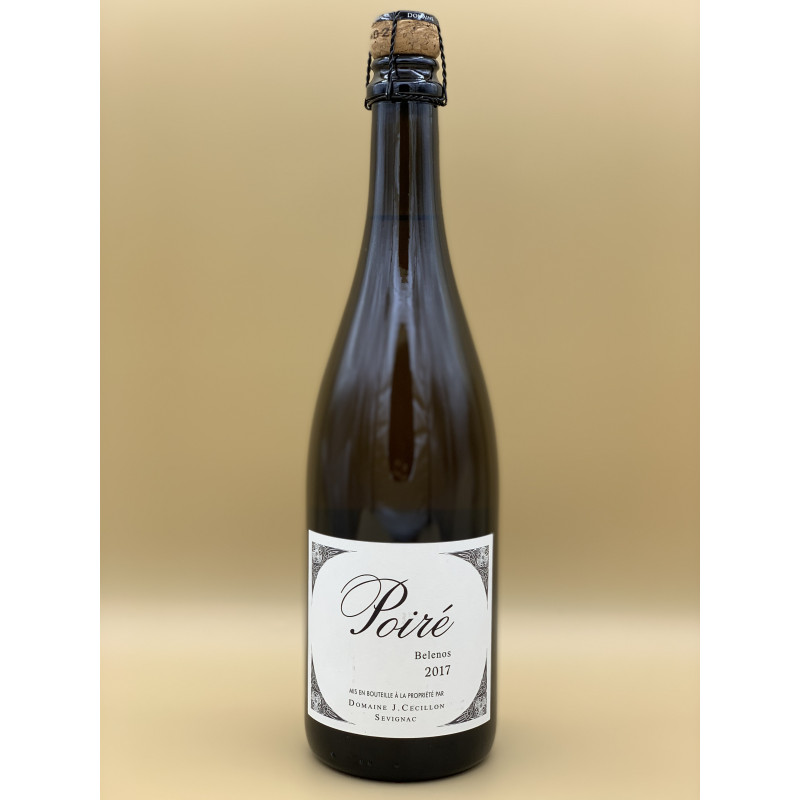 Poiré Domaine Johanna Cécillon "Belenos" 2017 75cl Poiré Domaine Johanna Cécillon "Belenos" 2017 75cl