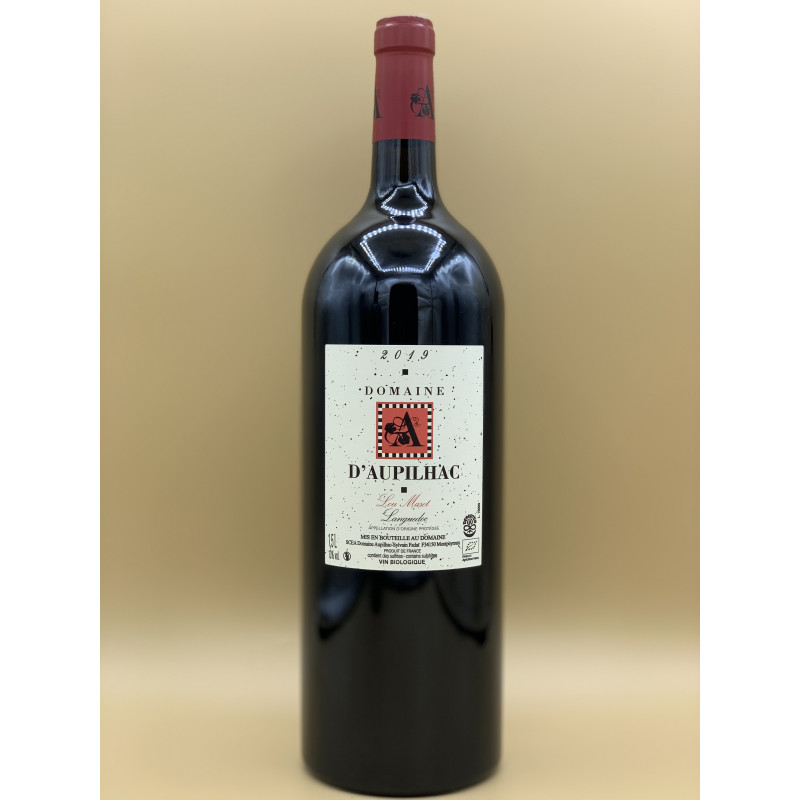 AOC Languedoc Domaine Aupilhac "Lou Maset" Rouge 2019 1,5L AOC Languedoc Domaine Aupilhac "Lou Maset" Rouge 2019 1,5L