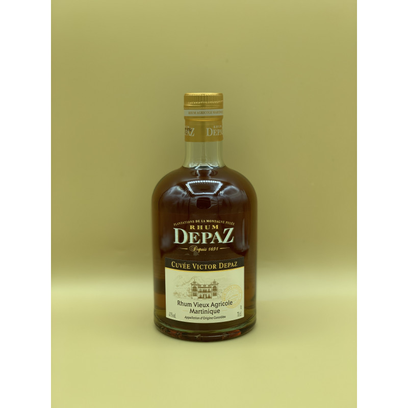 Rhum Vieux Agricole "Cuvée Victor Depaz" 70cl