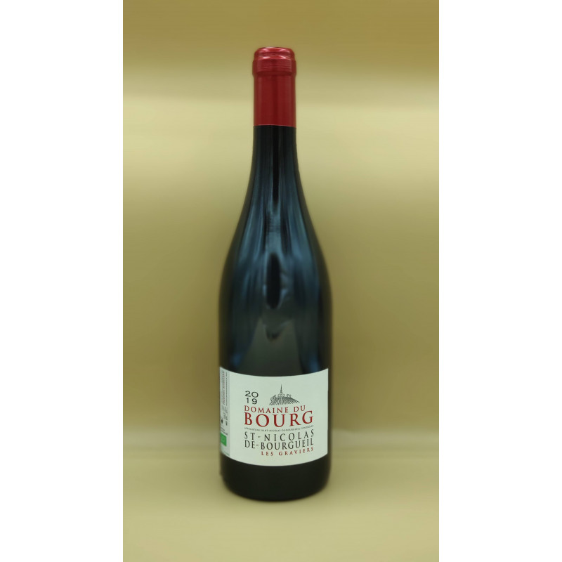 AOC St Nicolas de Bourgueil Domaine du Bourg "Les Graviers" Rouge 2019 75cl