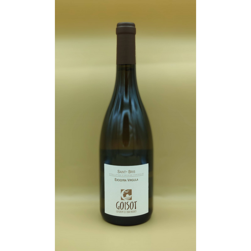 AOC Saint-Bris Domaine Goisot "Exogyra Virgula" Blanc 2020 75cl AOC Saint-Bris Domaine Goisot "Exogyra Virgula" Blanc 2020 75cl