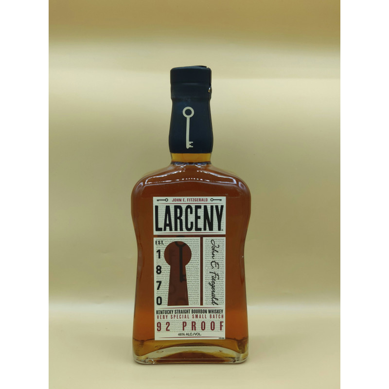 Bourbon Larceny 92 Proof 46% 70cl