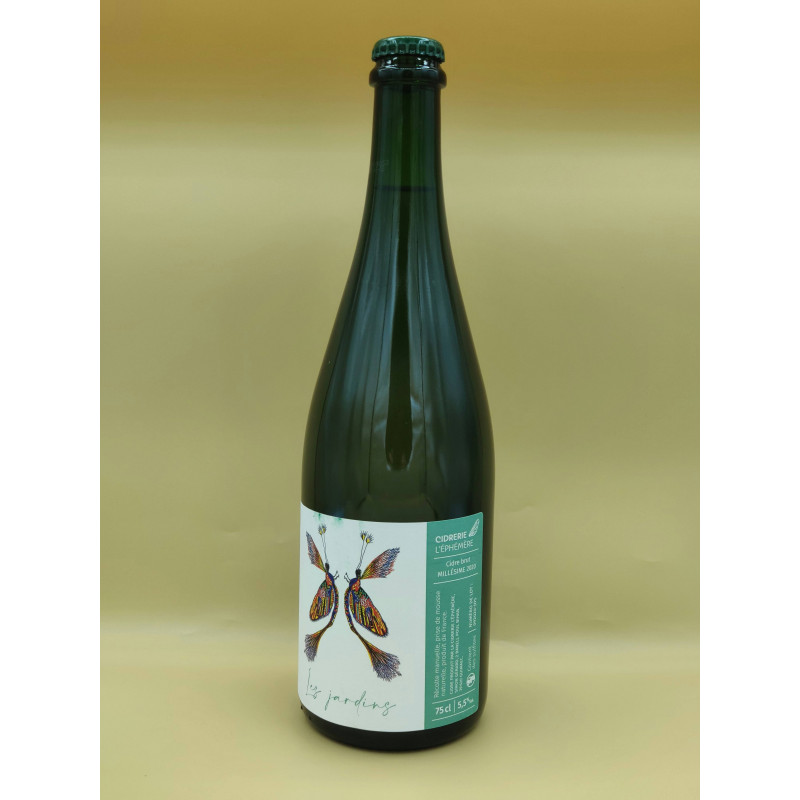 Cidre Brut Cidrerie L'Ephémère "Les Jardins" 2022 75cl