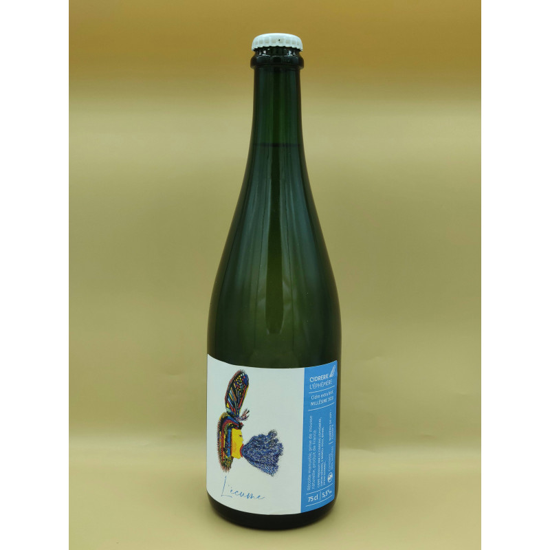 Cidre Extra Brut Cidrerie L'Ephémère "L'Ecume" 2020 75cl Cidre Extra Brut Cidrerie L'Ephémère "L'Ecume" 2020 75cl