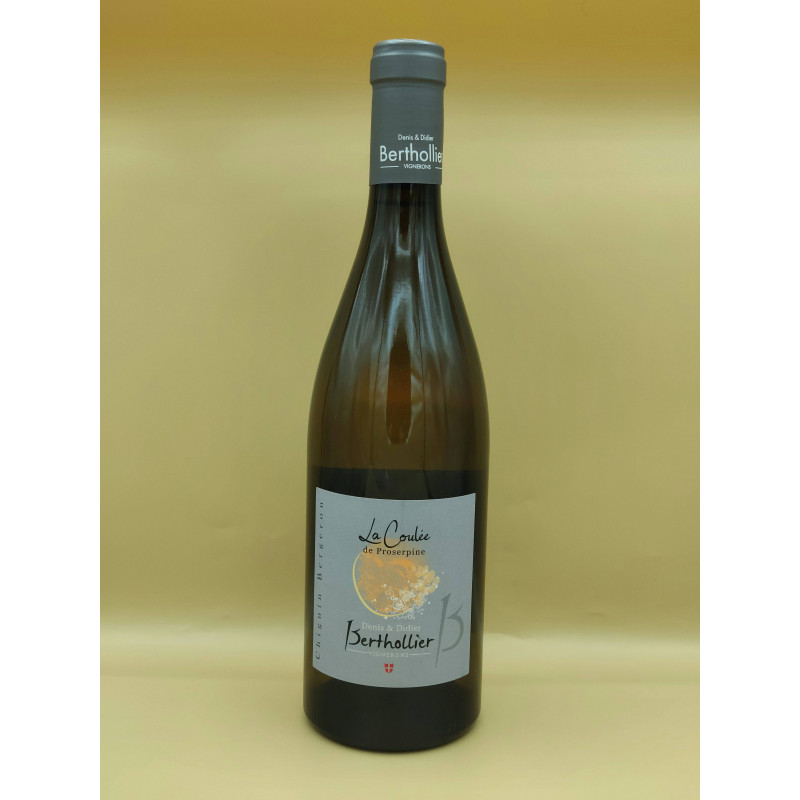 AOC Chignin Bergeron Domaine Berthollier "La Coulée de Proserpine" Blanc 2019 75cl