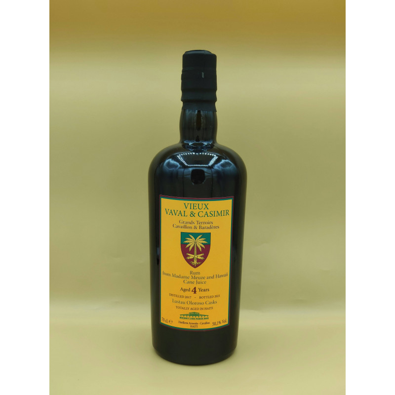 Rhum Velier "Vieux Vaval et Casimir 4ans Lustau Olorosso Casks" 70cL Rhum Velier "Vieux Vaval et Casimir 4ans Lustau Olorosso Casks" 70cL