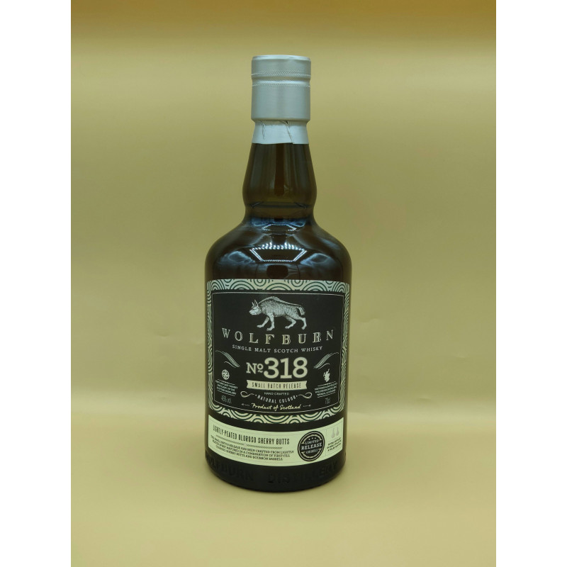 Whisky Single Malt Wolfburn "Small Batch n°318" 70cL