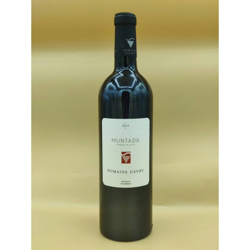 IGP Côtes Catalanes Domaine Gauby "Muntada" Rouge 2014 75cl