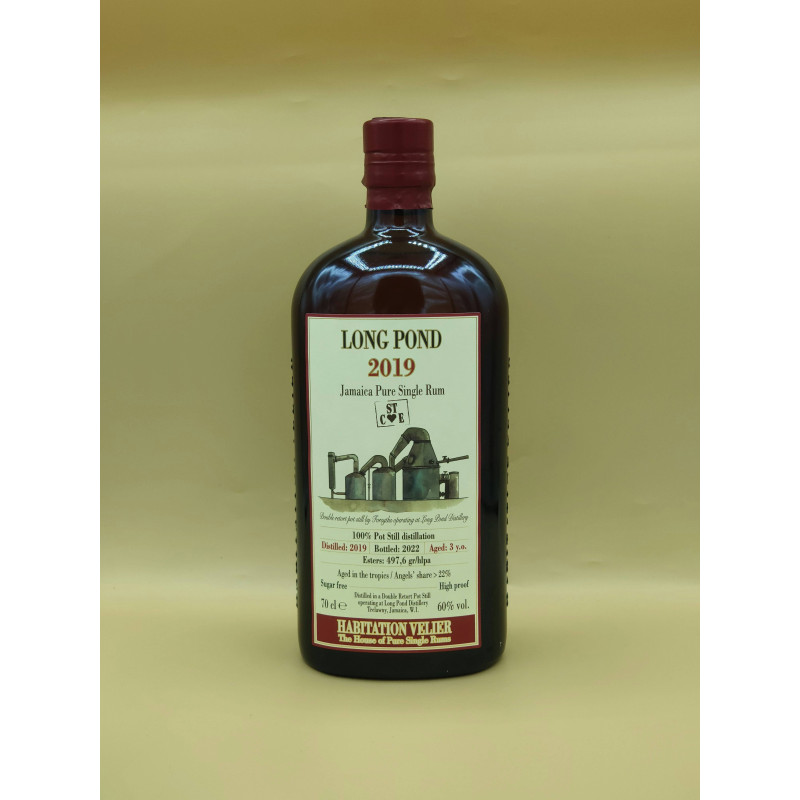 Rhum Velier "Long Pond 3ans 2019 STCE 60°" 70cL Rhum Velier "Long Pond 3ans 2019 STCE 60°" 70cL