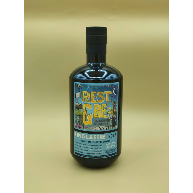 Rest & Be Thankful Single Malt Whisky "Finglassie 2017" 70cl Rest & Be Thankful Single Malt Whisky "Finglassie 2017" 70cl