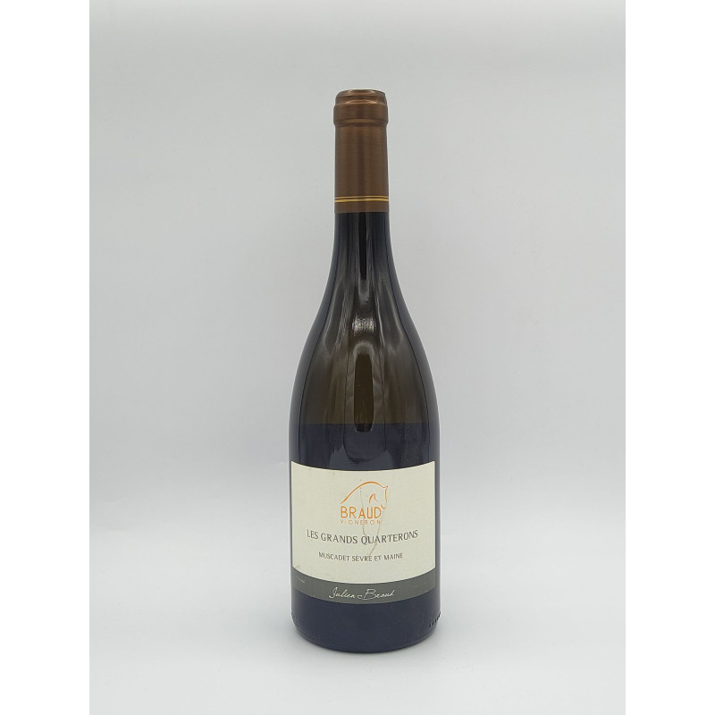 AOC Muscadet Sèvre et Maine Domaine Julien Braud "Les Grands Quarterons" Blanc 2022 75cl AOC Muscadet Sèvre et Maine Domaine Julien Braud "Les Grands Quarterons" Blanc 2022 75cl