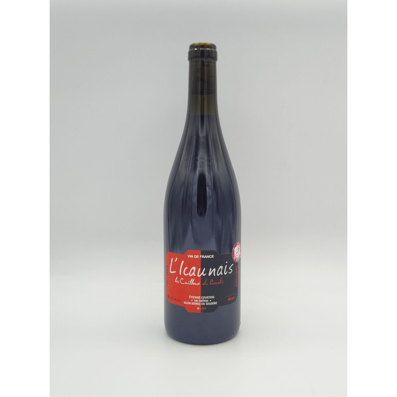 VDF Domaine Les Cailloux du Paradis "L’Icaunais" Rouge 2020 75cl VDF Domaine Les Cailloux du Paradis "L’Icaunais" Rouge 2020 75cl