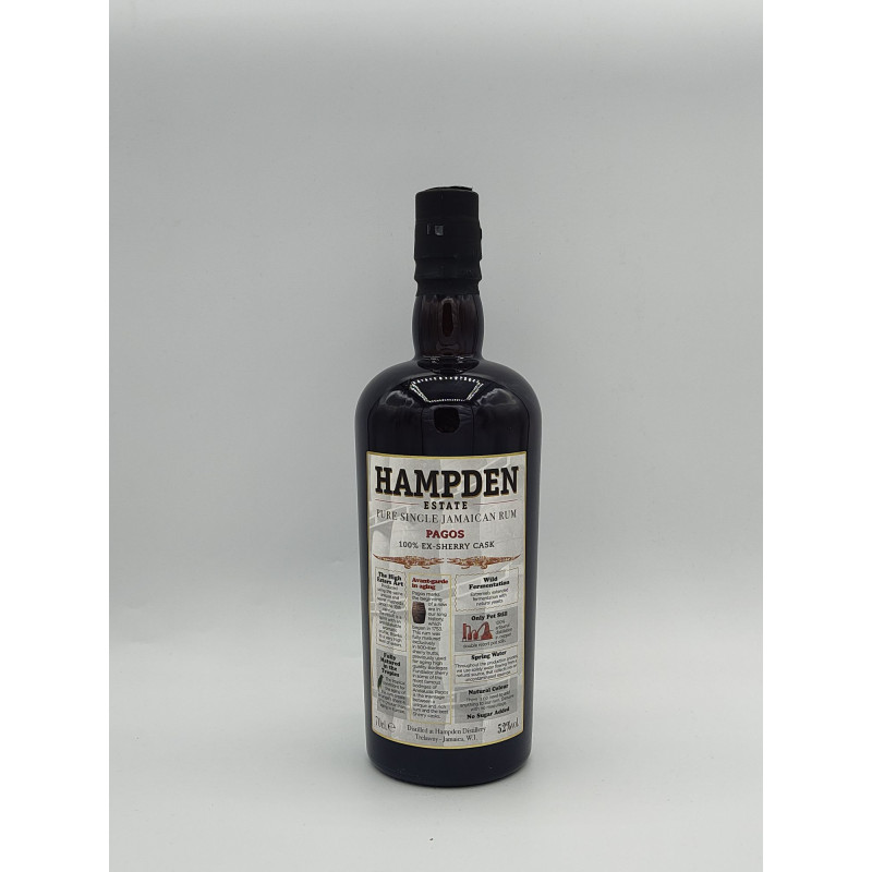 Rhum Velier "Hampden Pagos 100% Ex Sherry Cask"52%" 70cL