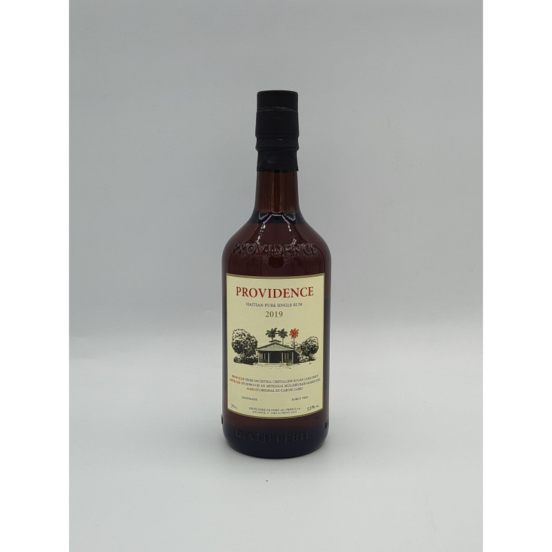 Rhum Distillerie de Port au Prince "Providence 3ans 2019 52%" 70cL Rhum Distillerie de Port au Prince "Providence 3ans 2019 52%" 70cL