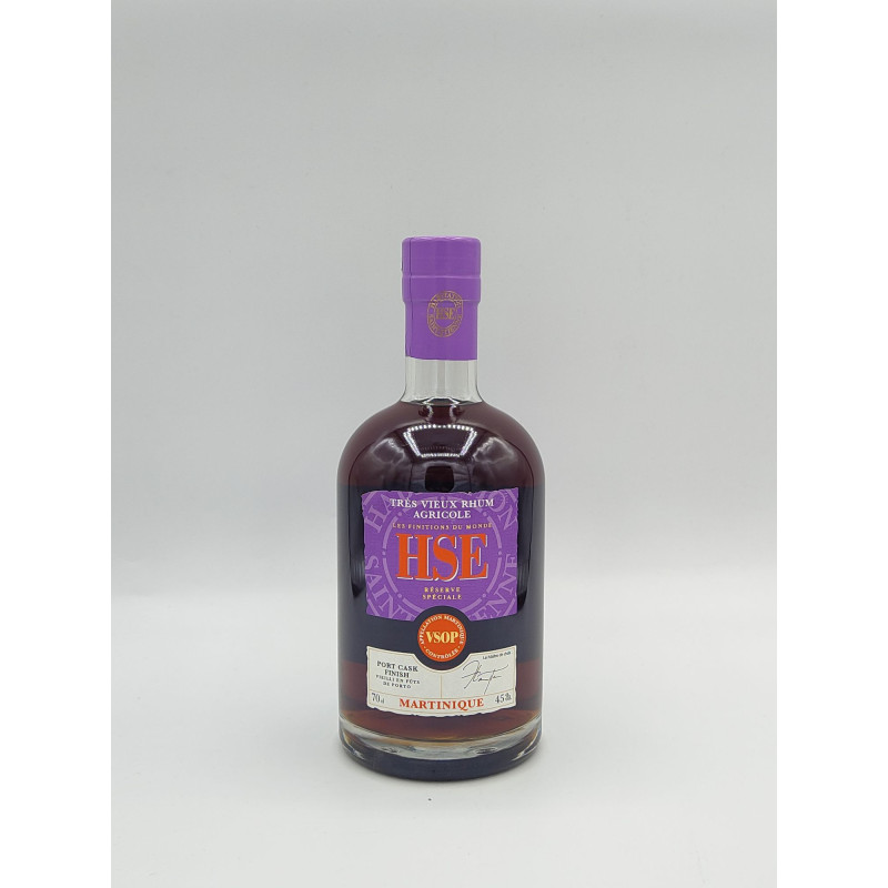 Rhum Vieux Agricole HSE "VSOP Port Cask Finish" 70cl Rhum Vieux Agricole HSE "VSOP Port Cask Finish" 70cl