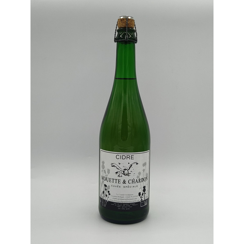 Cidre Demi-Sec Le Courtil Goulipaou "Mouette et Chardon" 75cl Cidre Demi-Sec Le Courtil Goulipaou "Mouette et Chardon" 75cl