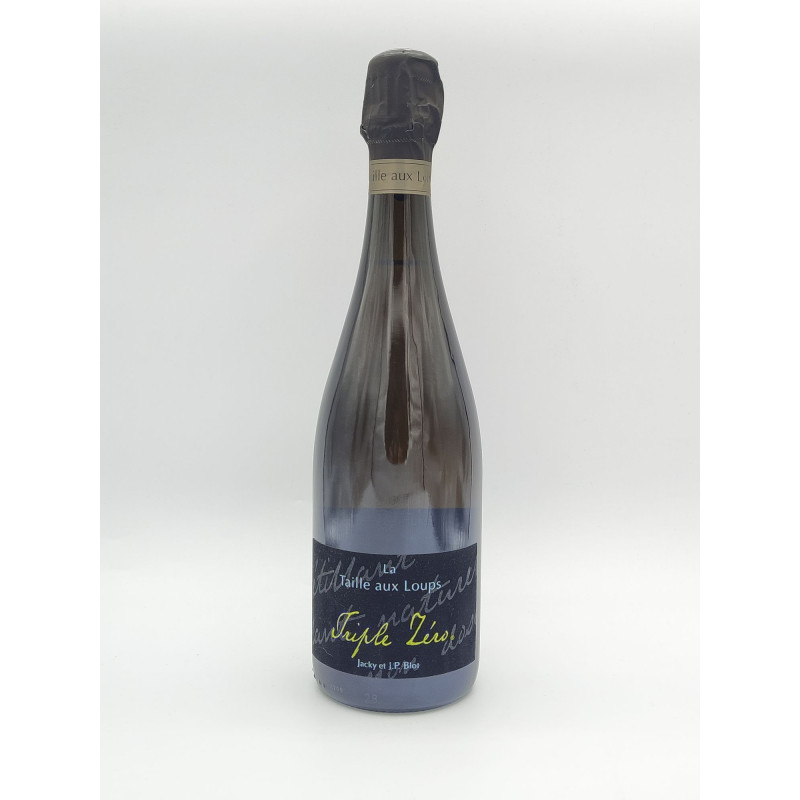 AOC Montlouis sur Loire Domaine La Taille aux Loups "Triple Zéro" Bulles 75cl AOC Montlouis sur Loire Domaine La Taille aux Loups "Triple Zéro" Bulles 75cl