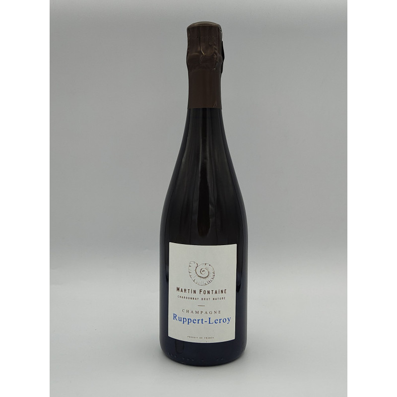 AOC Champagne Brut Nature Maison Ruppert-Leroy "Martin Fontaine" 75cl AOC Champagne Brut Nature Maison Ruppert-Leroy "Martin Fontaine" 75cl