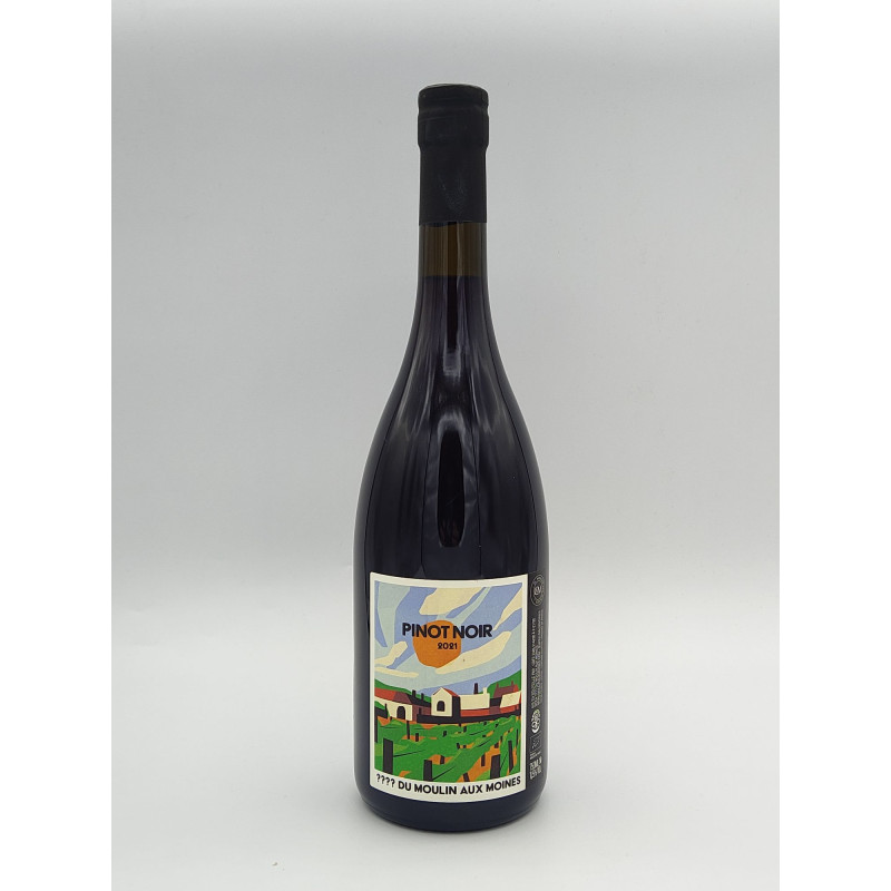 Vin de France ??? du Moulin "Pinot Noir" Rouge 2021 75cl Vin de France ??? du Moulin "Pinot Noir" Rouge 2021 75cl