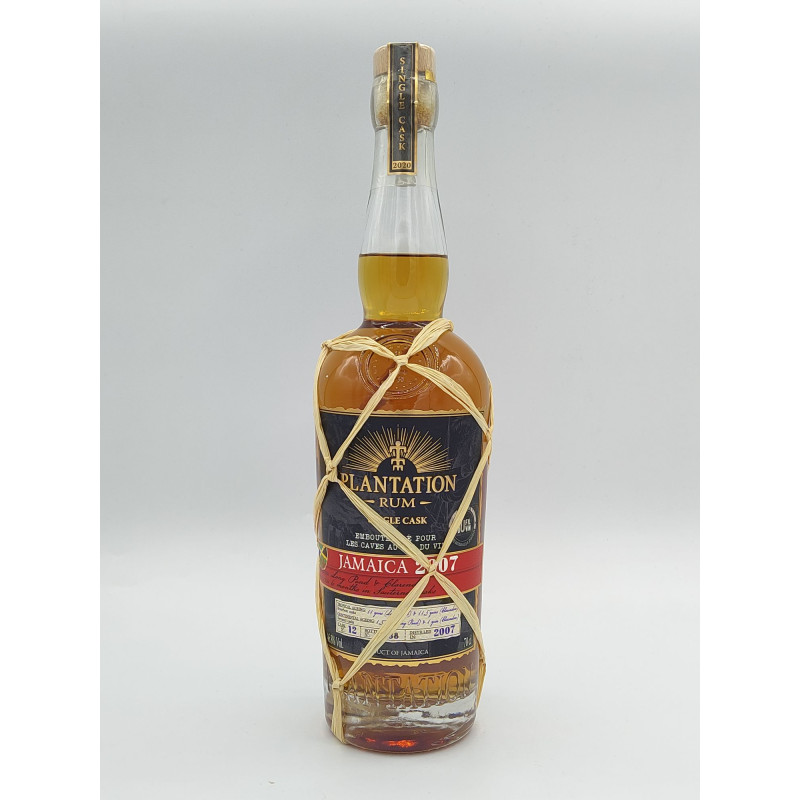 Rhum Vieux Plantation "Jamaica 2007" 70cl Rhum Vieux Plantation "Jamaica 2007" 70cl