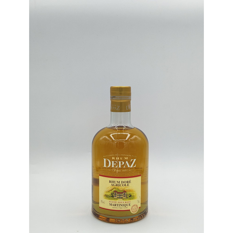 Rhum Vieux Agricole Depaz "Doré Elevé Sous Bois" 70cl