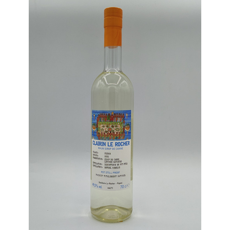 Rhum Blanc Clairin "Le Rocher" 70 cL Rhum Blanc Clairin "Le Rocher" 70 cL