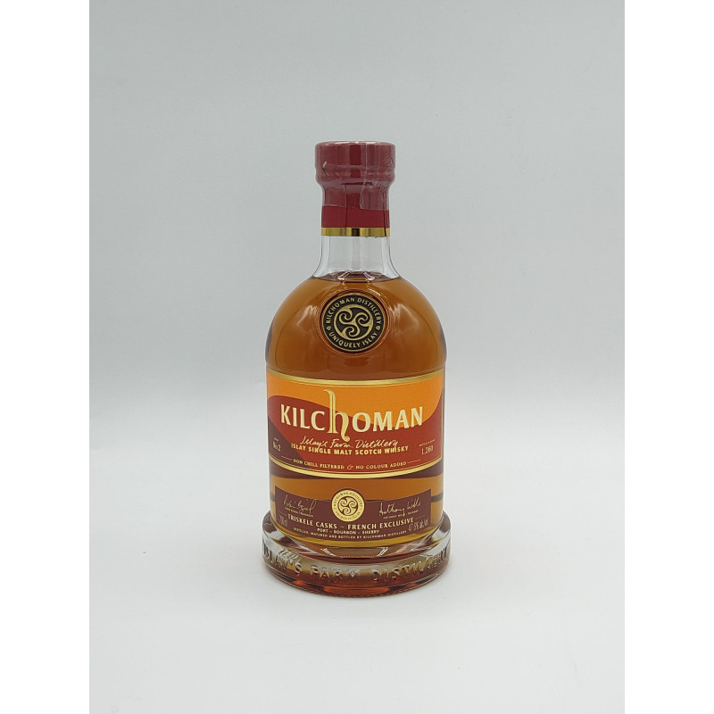 Islay Single Malt Whisky Kilchoman "Triskele Casks-French Exclusive N°2" 70cl