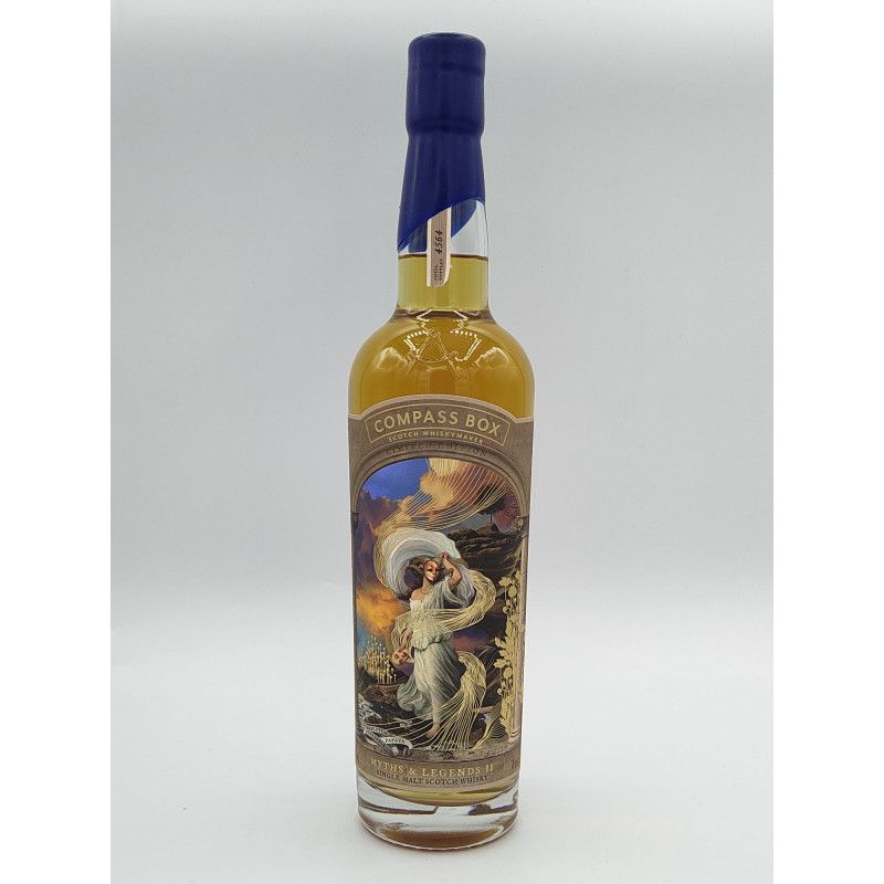 Whisky Single Malt Compass Box "Myths & Legends II" 70cl Whisky Single Malt Compass Box "Myths & Legends II" 70cl