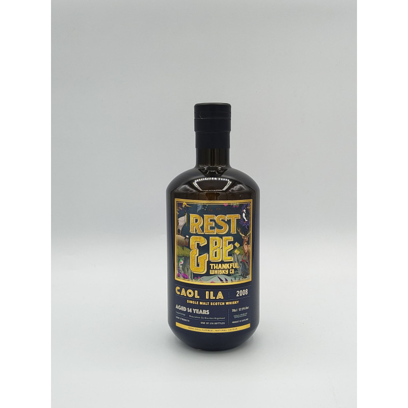 Rest & Be Thankful Single Malt Whisky "Caol Ila 2008" 70cl Rest & Be Thankful Single Malt Whisky "Caol Ila 2008" 70cl