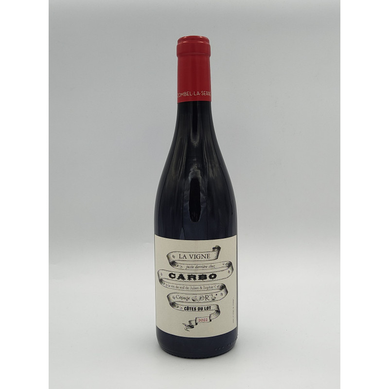 IGP Côtes du Lot Château Combel-La-Serre "La Vigne Juste Derrière Chez Carbo" Rouge 2022 75cl IGP Côtes du Lot Château Combel-La-Serre "La Vigne Juste Derrière Chez Carbo" Rouge 2022 75cl