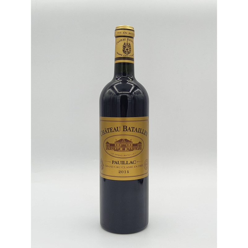 AOC Pauillac Grand Cru "Château Batailley" Rouge 2014 75cl AOC Pauillac Grand Cru "Château Batailley" Rouge 2014 75cl
