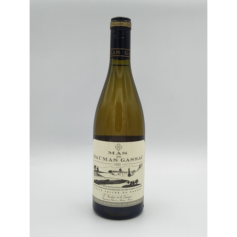 IGP Saint-Guilhem-Le-Désert-Cité d'Aniane Mas de Daumas Gassac Blanc 2020 75cl