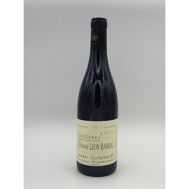 AOP Faugères Domaine Leon Barral "Jadis" Rouge 2017 75cl