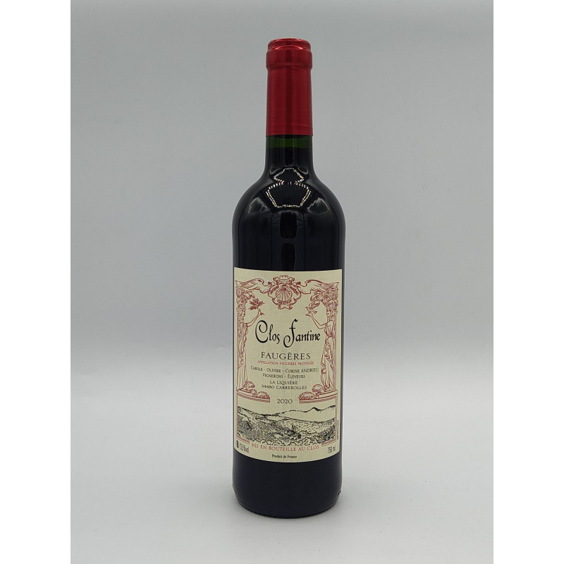 AOP Faugères Clos Fantine Rouge 2020 75cl AOP Faugères Clos Fantine Rouge 2020 75cl