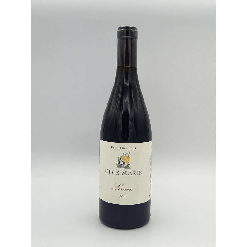 AOC Pic Saint Loup Domaine Clos Marie "Simon" Rouge 2019 75cl AOC Pic Saint Loup Domaine Clos Marie "Simon" Rouge 2019 75cl
