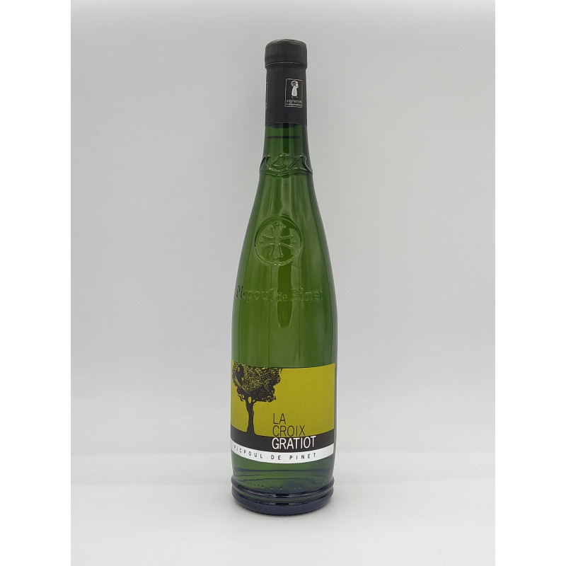 AOP Picpoul de Pinet Domaine La Croix Gratiot Blanc 2023 75cl AOP Picpoul de Pinet Domaine La Croix Gratiot Blanc 2023 75cl
