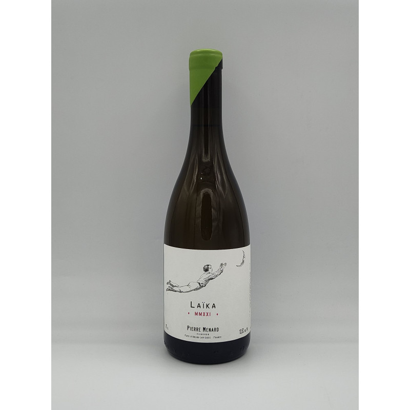 Vin de France Domaine Pierre Ménard "Laïka" Blanc 2022 75cl Vin de France Domaine Pierre Ménard "Laïka" Blanc 2022 75cl