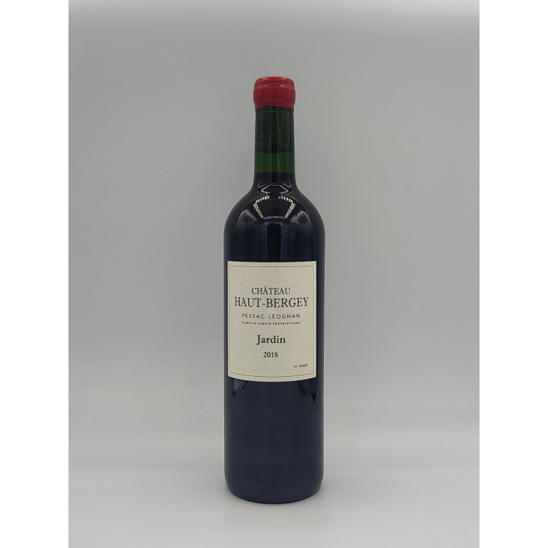 AOC Pessac-Léognan Château Haut-Bergey "Jardin" Rouge 2018 75cl AOC Pessac-Léognan Château Haut-Bergey "Jardin" Rouge 2018 75cl