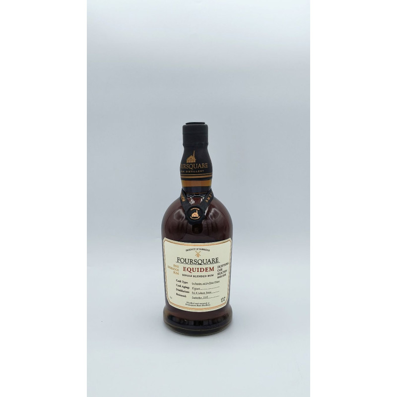 Single Blended Rum Foursquare 14 ans "Equidem" 70cl Single Blended Rum Foursquare 14 ans "Equidem" 70cl