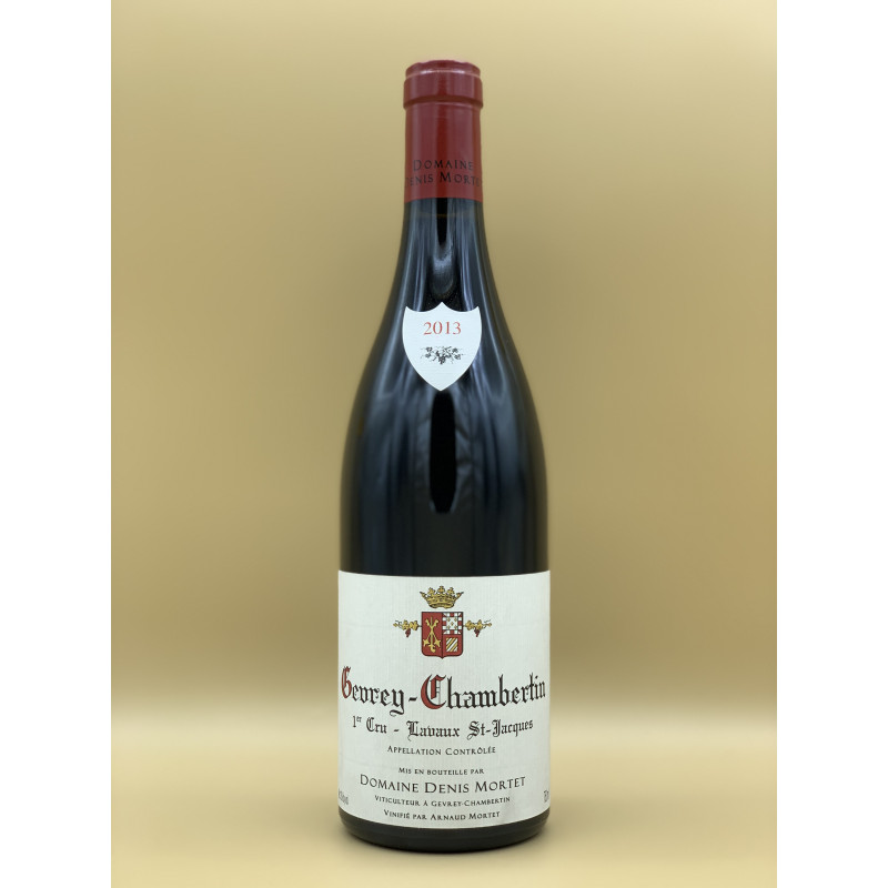 AOC Gevrey-Chambertin 1er Cru Lavaux St Jacques Domaine Denis Mortet Rouge 2013 75cl AOC Gevrey-Chambertin 1er Cru Lavaux St Jacques Domaine Denis Mortet Rouge 2013 75cl