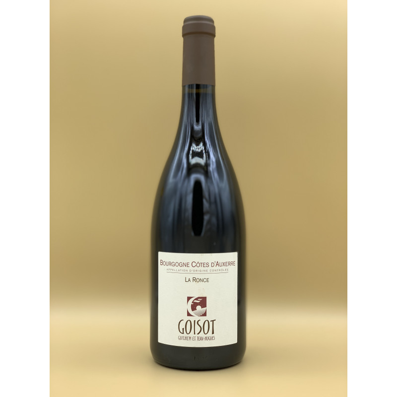 AOC Bourgogne Côtes d’Auxerre Domaine Goisot "La Ronce" Rouge 2019 75cl AOC Bourgogne Côtes d’Auxerre Domaine Goisot "La Ronce" Rouge 2019 75cl