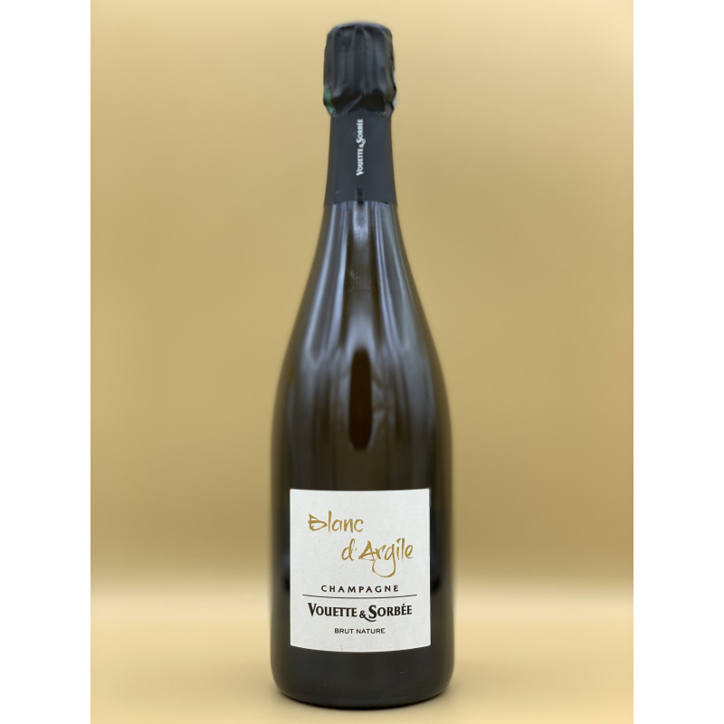 AOC Champagne Vouette & Sorbée "Blanc d'Argile" 75cl AOC Champagne Vouette & Sorbée "Blanc d'Argile" 75cl