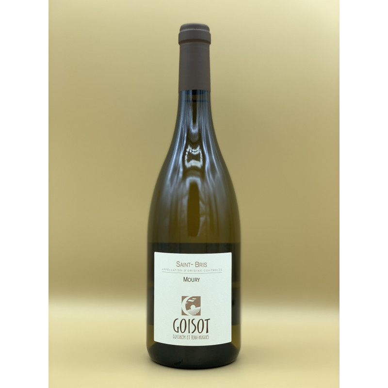 AOC Saint-Bris Domaine Goisot "Moury" Blanc 2021 75cl AOC Saint-Bris Domaine Goisot "Moury" Blanc 2021 75cl