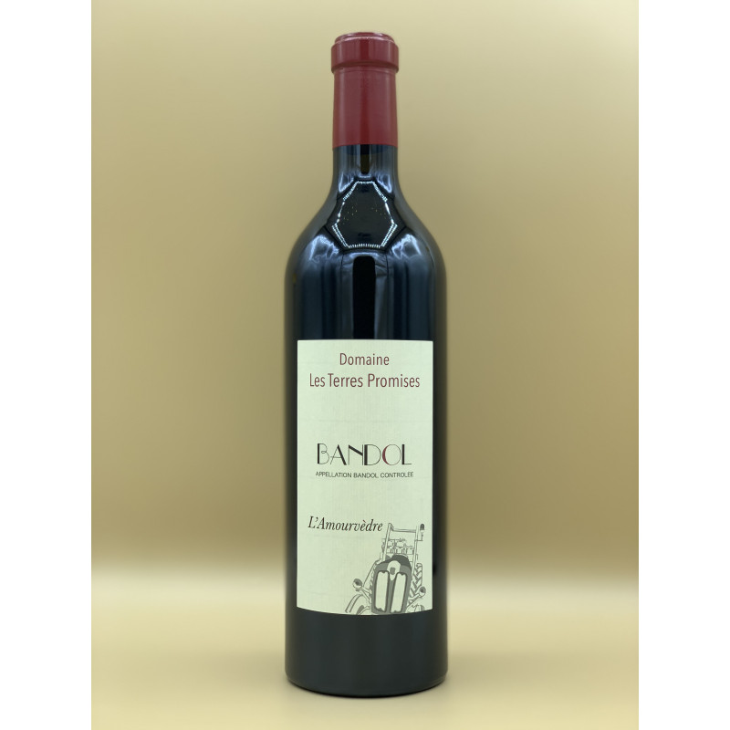 AOC Bandol Domaine Les Terres Promises "l'Amourvèdre" Rouge 2019 75cl