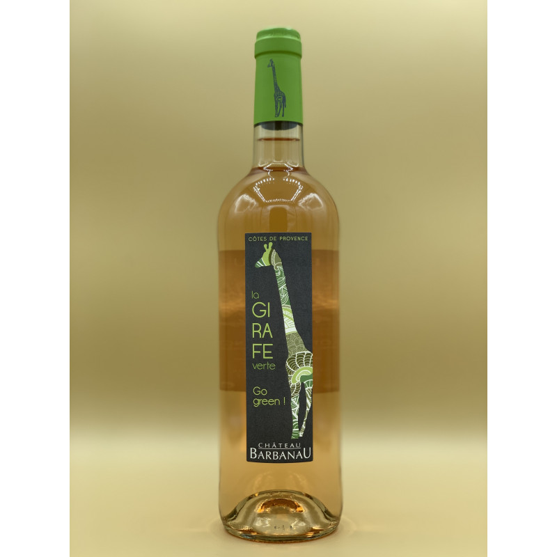 AOC Côtes de Provence Château Barbanau " La Girafe Verte" Rosé 2020 75cl