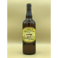 Bière Blonde Brasserie La Morgat "Blonde" 75cl