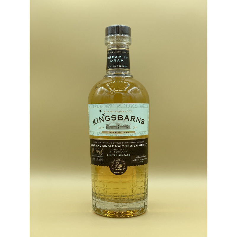 Whisky Single Malt Wemyss Malt "Kingsbarns Dream to Dram" 70cl Whisky Single Malt Wemyss Malt "Kingsbarns Dream to Dram" 70cl